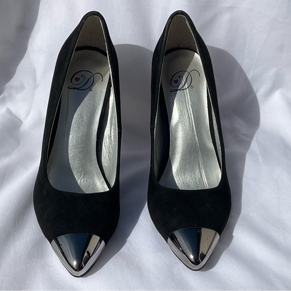 BUNDLE - Delicious Shoes - Black 4” Stiletto Heels - Size 6.5 - Picture 2 of 8